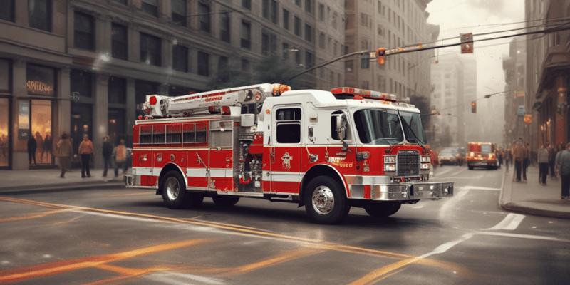 Fire Department Critical Incident Stress Debriefing