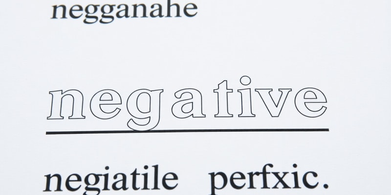 Negative Prefixes in English