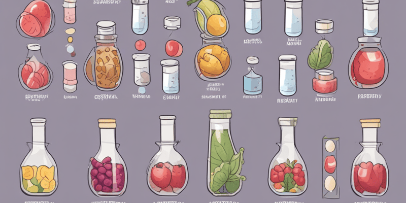 Tipos de vitaminas y sus características