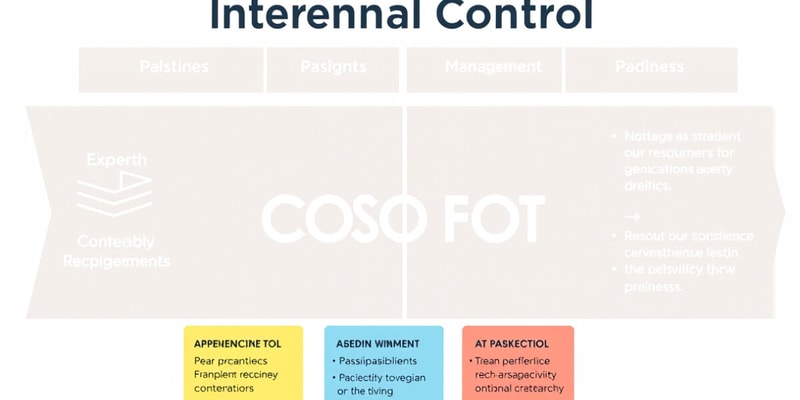 Internal Control and Management Responsibilities