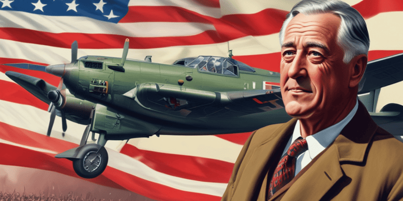 FDR's Actions Before U.S. Entry into World War II