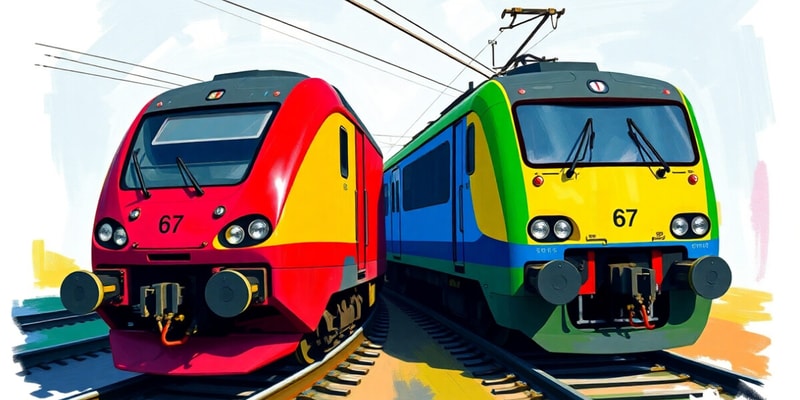 Electric Rolling Stock Classification