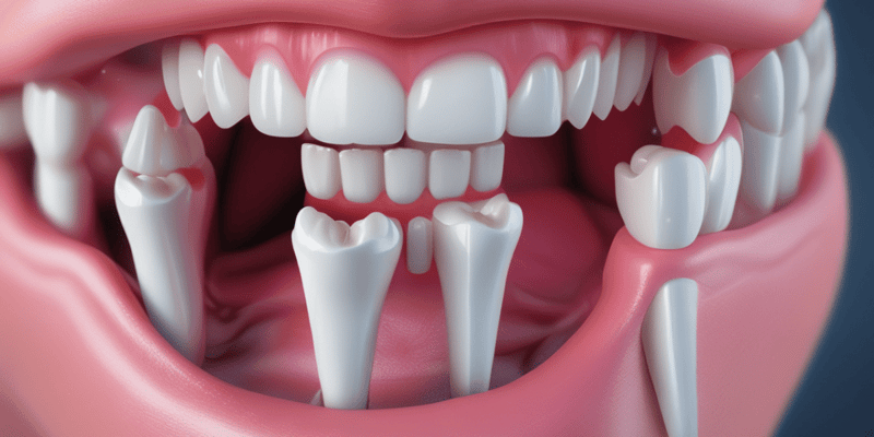 Dental Restoration: Final Stage Tooth Preparation
