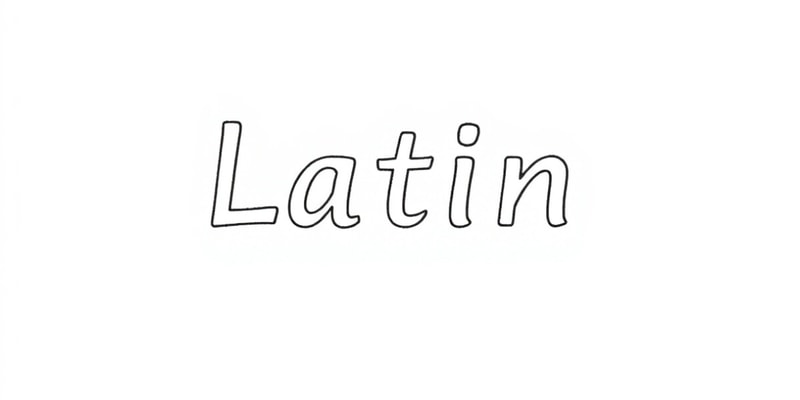 Latin Vocabulary Weakness Words