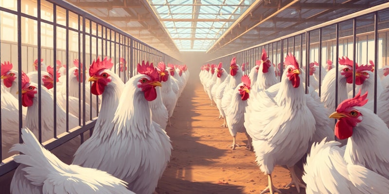 Poultry Production Systems Overview