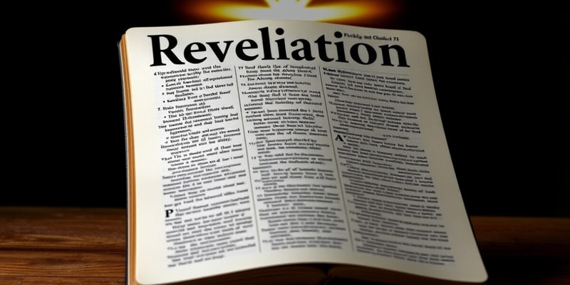 Revelation 7 Flashcards - Ted Hildebrandt