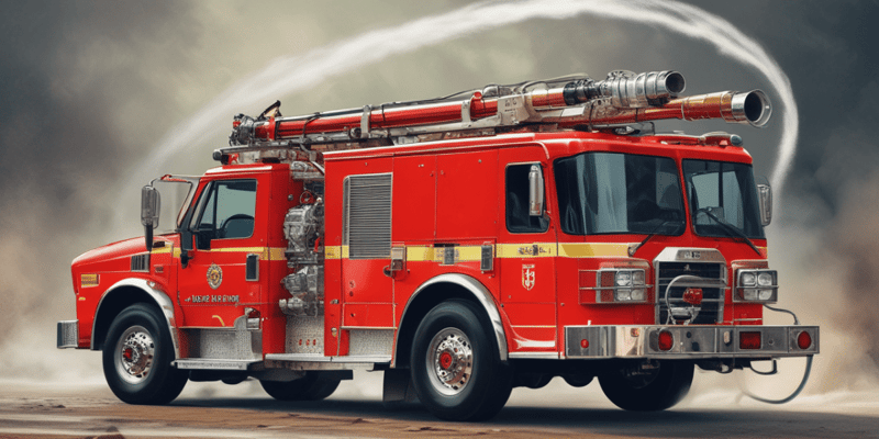 Firefighting Equipment: Water Lance