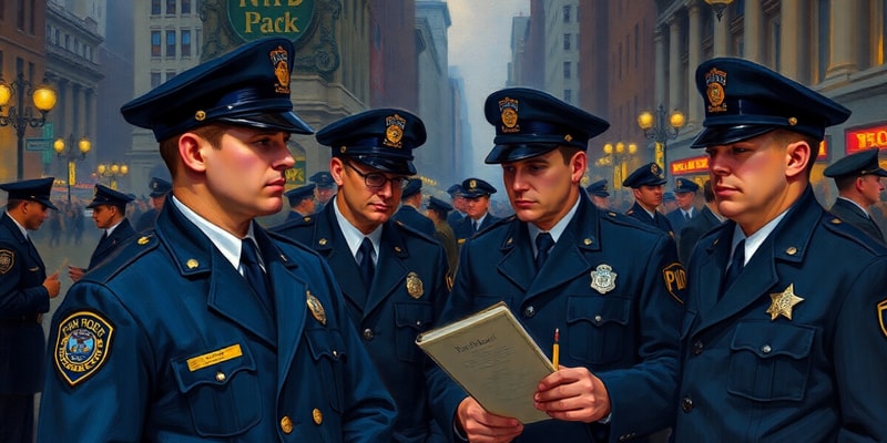 History of NYPD