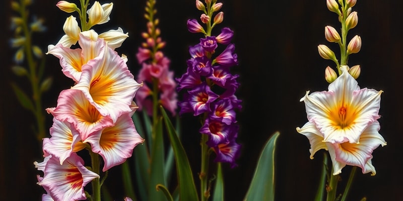 Scientific Cultivation of Gladiolus