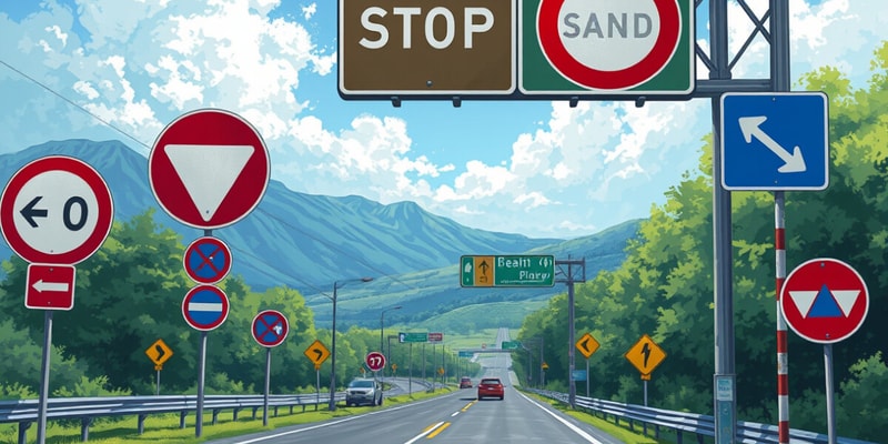 Road Signs Quiz: Categories and Importance