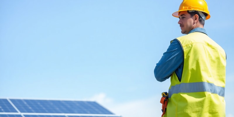 Safety in Solar PV System Installation