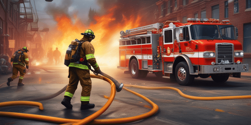 Firefighting: Hose Handling Techniques