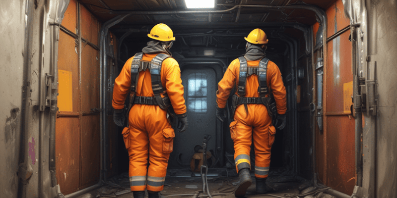 Confined Space Rescues: Hazards, Procedures, and Equipment
