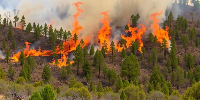 TEMA 6. Incendios Forestales: Factores, Tipos de fuego, Extinción y Tácticas.