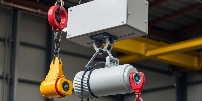 Lifting Equipment Terminology Quiz