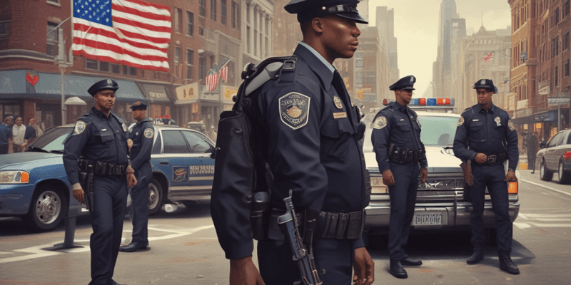 Community Policing in American Law Enforcement
