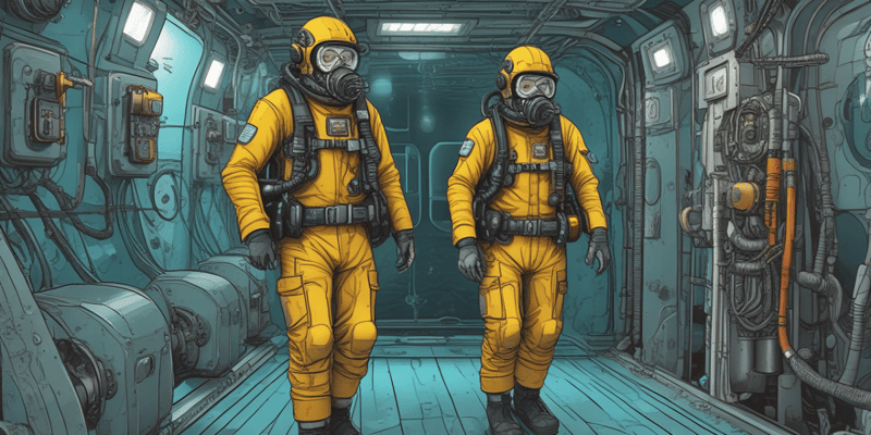 Subsea Diving Operations Safety Quiz