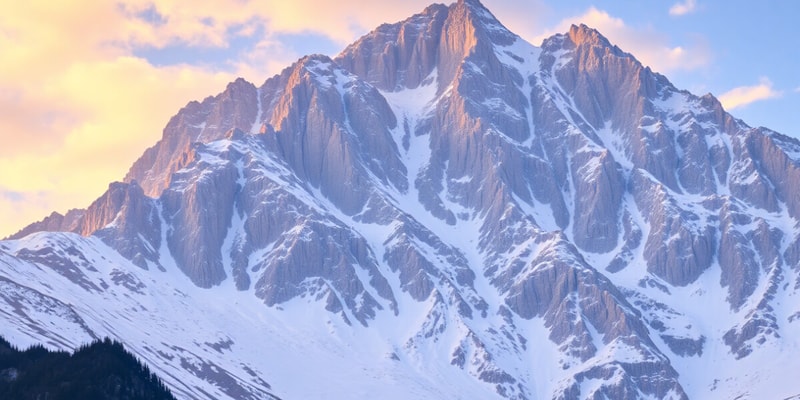 Types of Mountains Classification