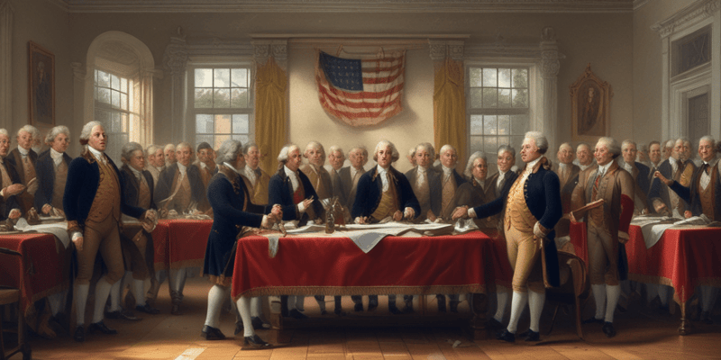 Second Continental Congress and the Revolution
