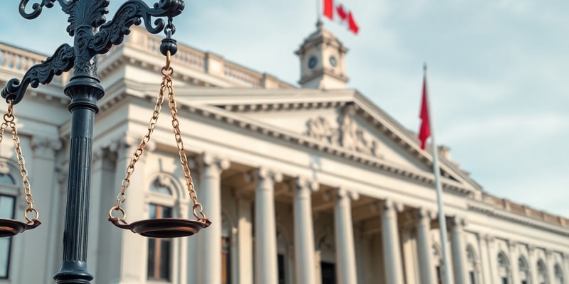 Canada's Court System Overview