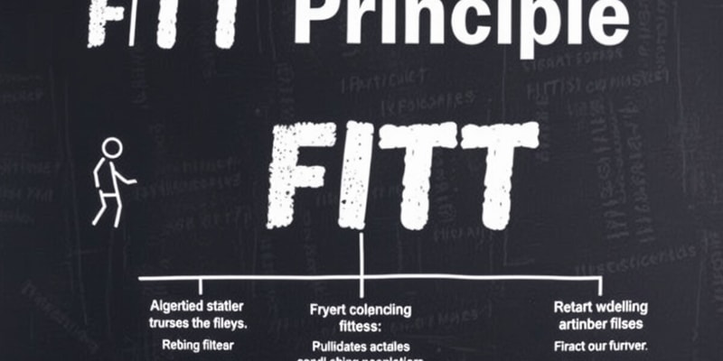 FITT Principle Overview