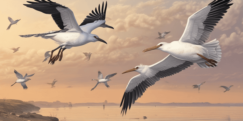 Protección de aves migratorias en España