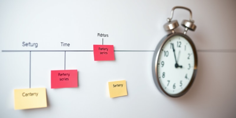 Chronological Arrangement: Time Management