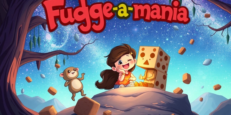 Fudge-a-mania Ch.1-2 Flashcards