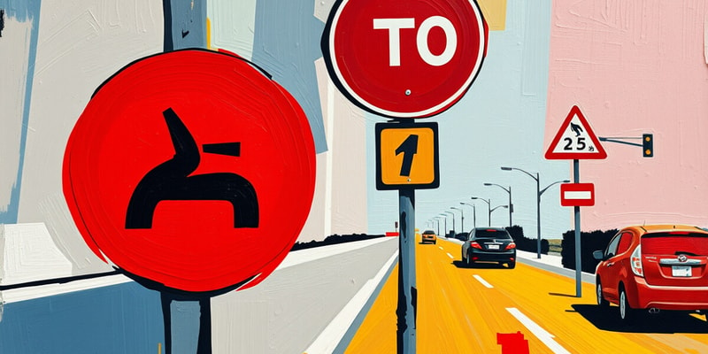 Traffic Rules and Signage Quiz