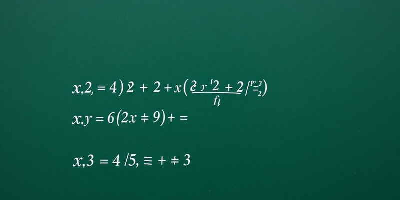 Calcul de la dérivée en Mathématiques