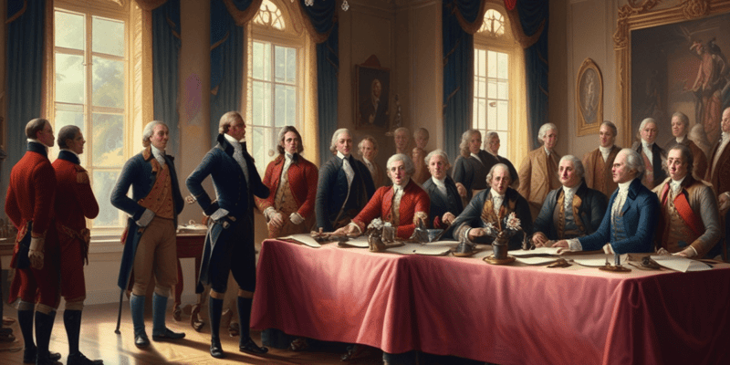 American Diplomacy after the Revolutionary War