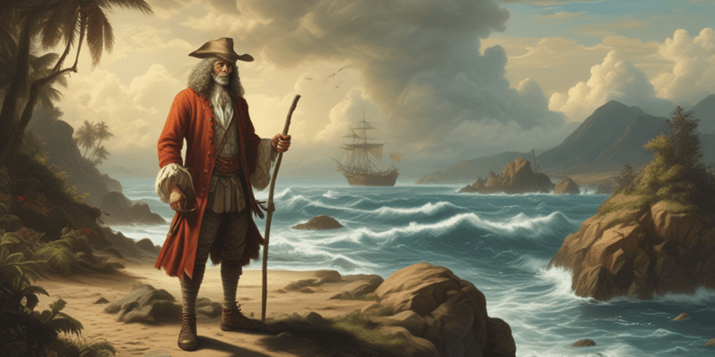 Daniel Defoe und Robinson Crusoe