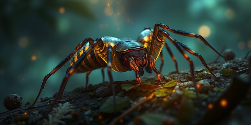 Quiz sur les Arthropodes et Insectes