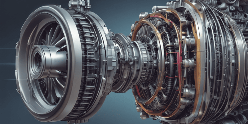 Power and Work Formulas in a Gas Turbine Engine