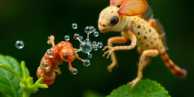 Interactions Plantes - Animaux : Molécules