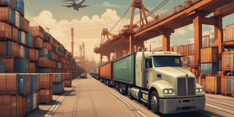 Transporte y Logística: Modos y Costos