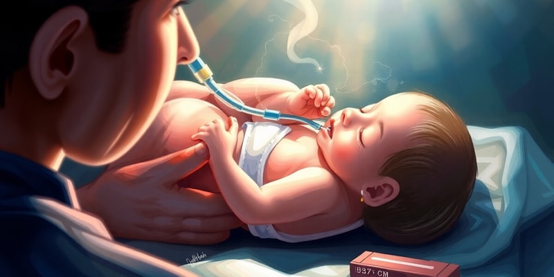 Reanimación Neonatal e Intubación Endotraqueal