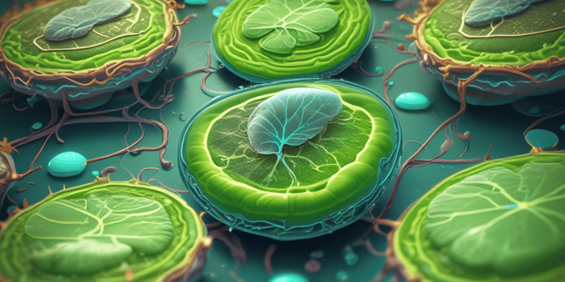 Photosynthesis and Eukaryotic Cells Quiz