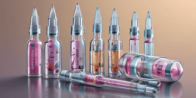 Injectable Ampoules: Types and Handling