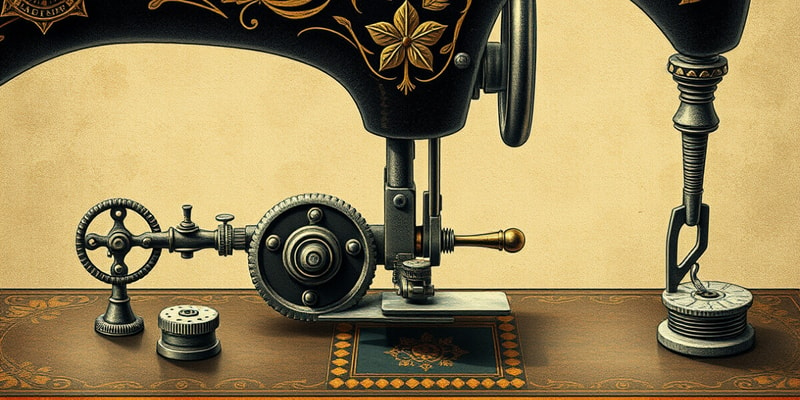 Sewing Machine Parts Quiz