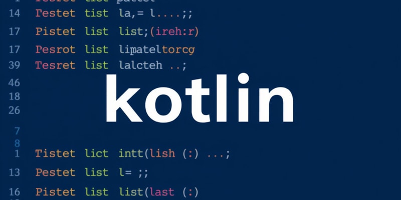 Type Conversion in Kotlin