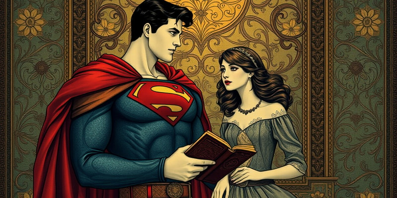 Superman and Me Questions Flashcards