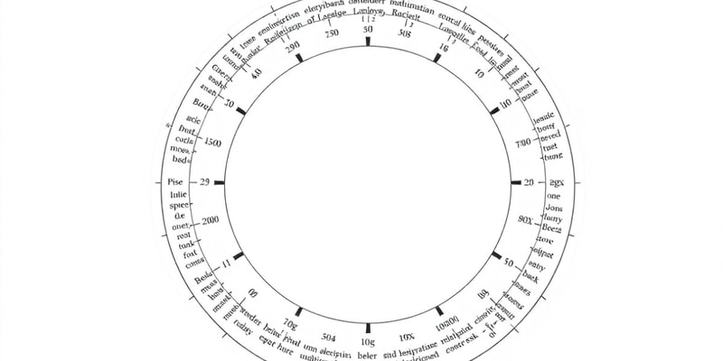 Circle Definitions Quiz