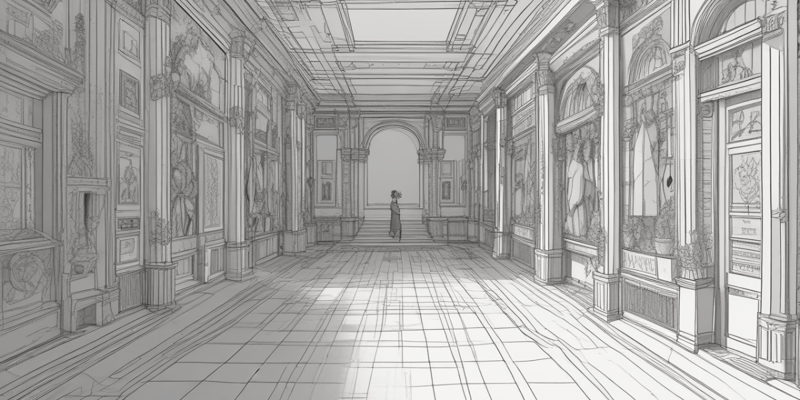 One-Point Perspective in Drawing