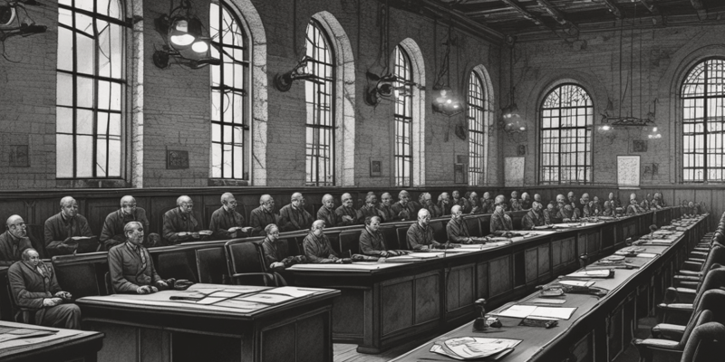 Nuremberg Trials: Dealing with Nazi War Criminals