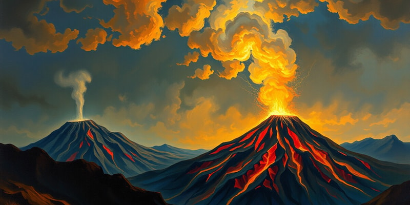 Volcanoes Flashcards