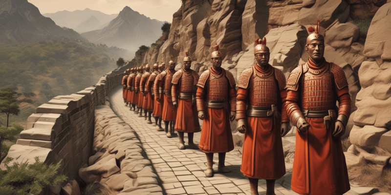 Qin Dynasty: Great Wall of China and Terracotta Army