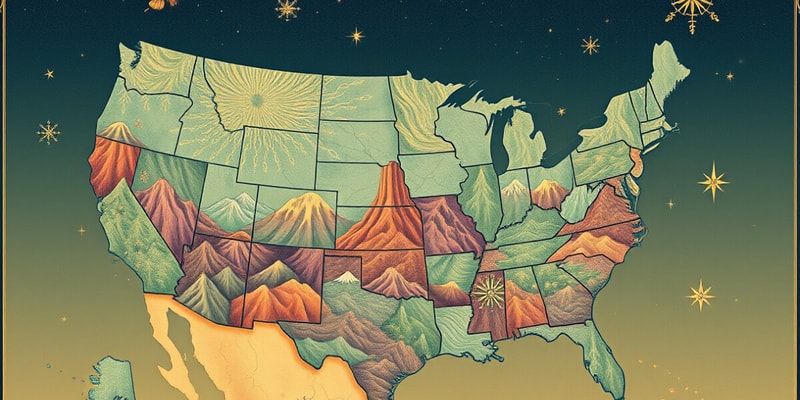 US Geography Chapter 1: Regions and Landforms