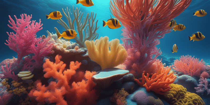 Climate Change's Impact on Corals: Quiz on Bleaching, Acidification, Degradation, and Adaptation