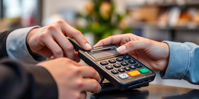 Payment Methods and Business Transactions Quiz